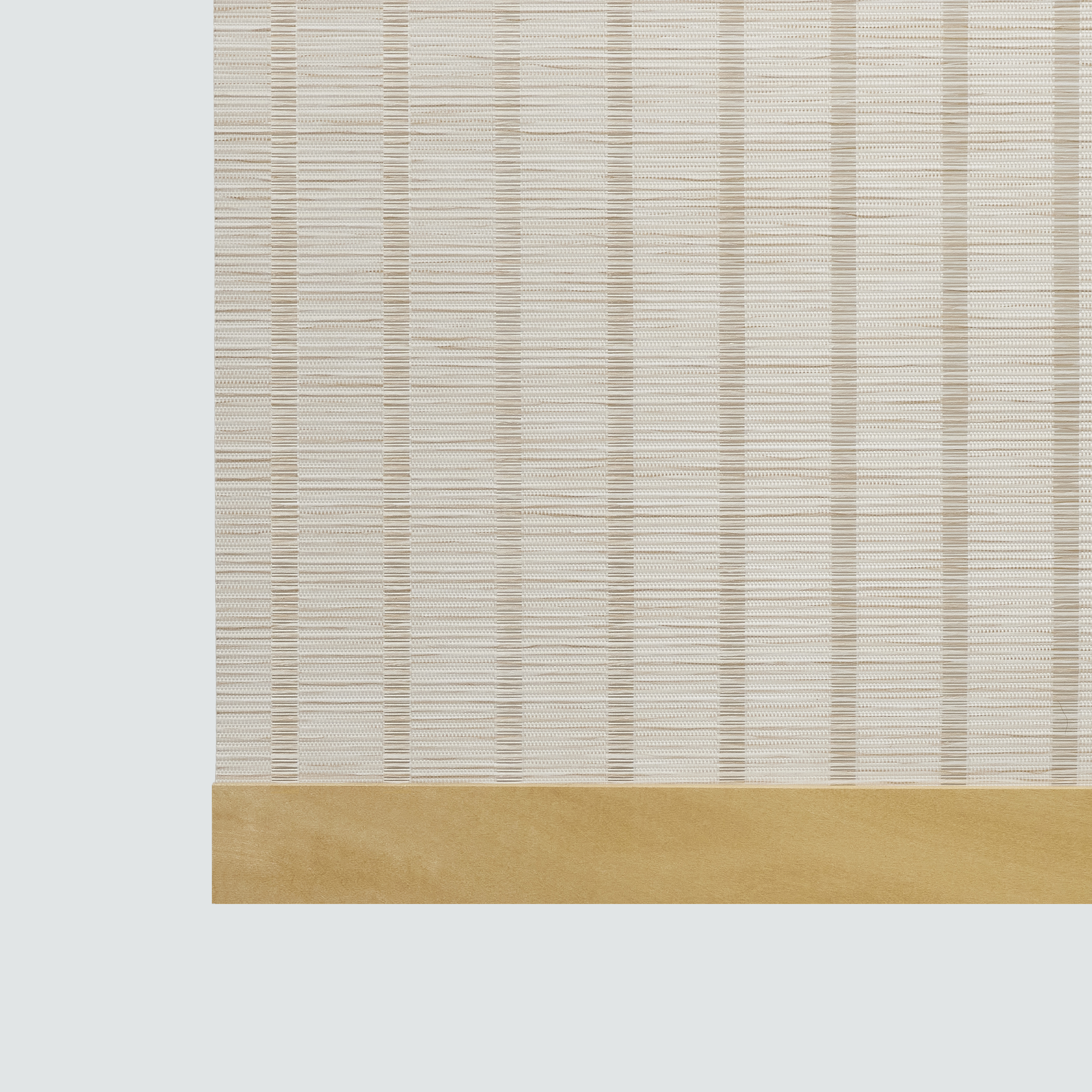 Estor enrollable Ristretto beige traslucido detalle contrapeso